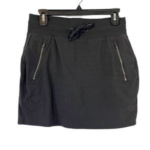 Athleta Black Trekkie North Skort Pockets Athleisure Athletic Workout - Size 2